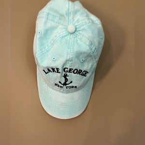 Blue Baseball Hat, Lake George New York